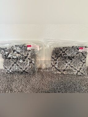 NIP-Set of 2-thirty-one Your Way Rectangle Basket Liner in Playful Pinwheel